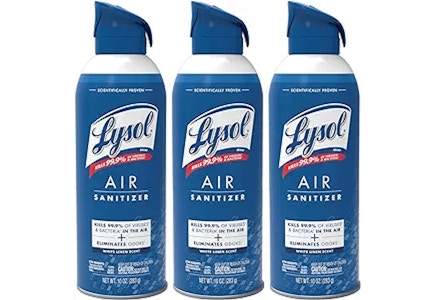 Lysol Spray 3-Pack
