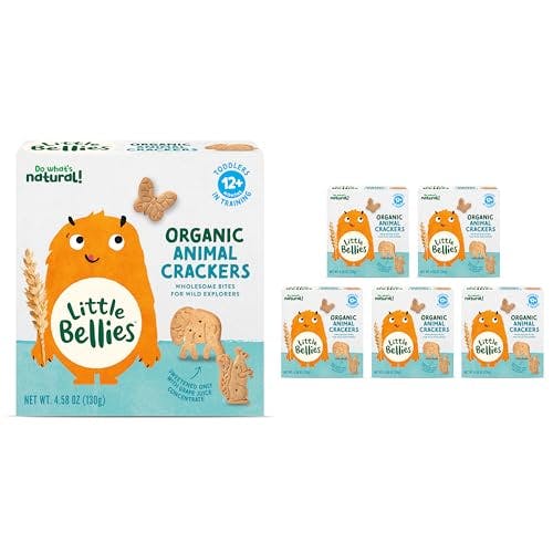 Little Bellies Animal Crackers 5-Pack