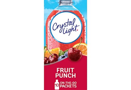 2 Crystal Light Drink Mix Boxes