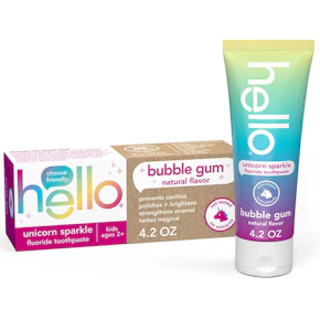 2 Hello Kids' Toothpaste Tubes