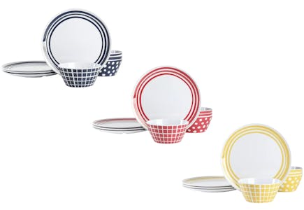 Gap Home Patterns Dinnerware Set