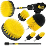 Drill Brush Attachment Set