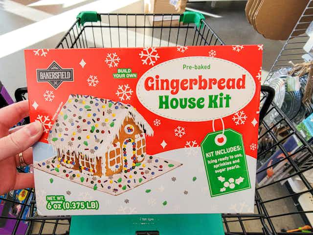 I Found Gingerbread House Kits for Just $1.25 at Dollar Tree card image