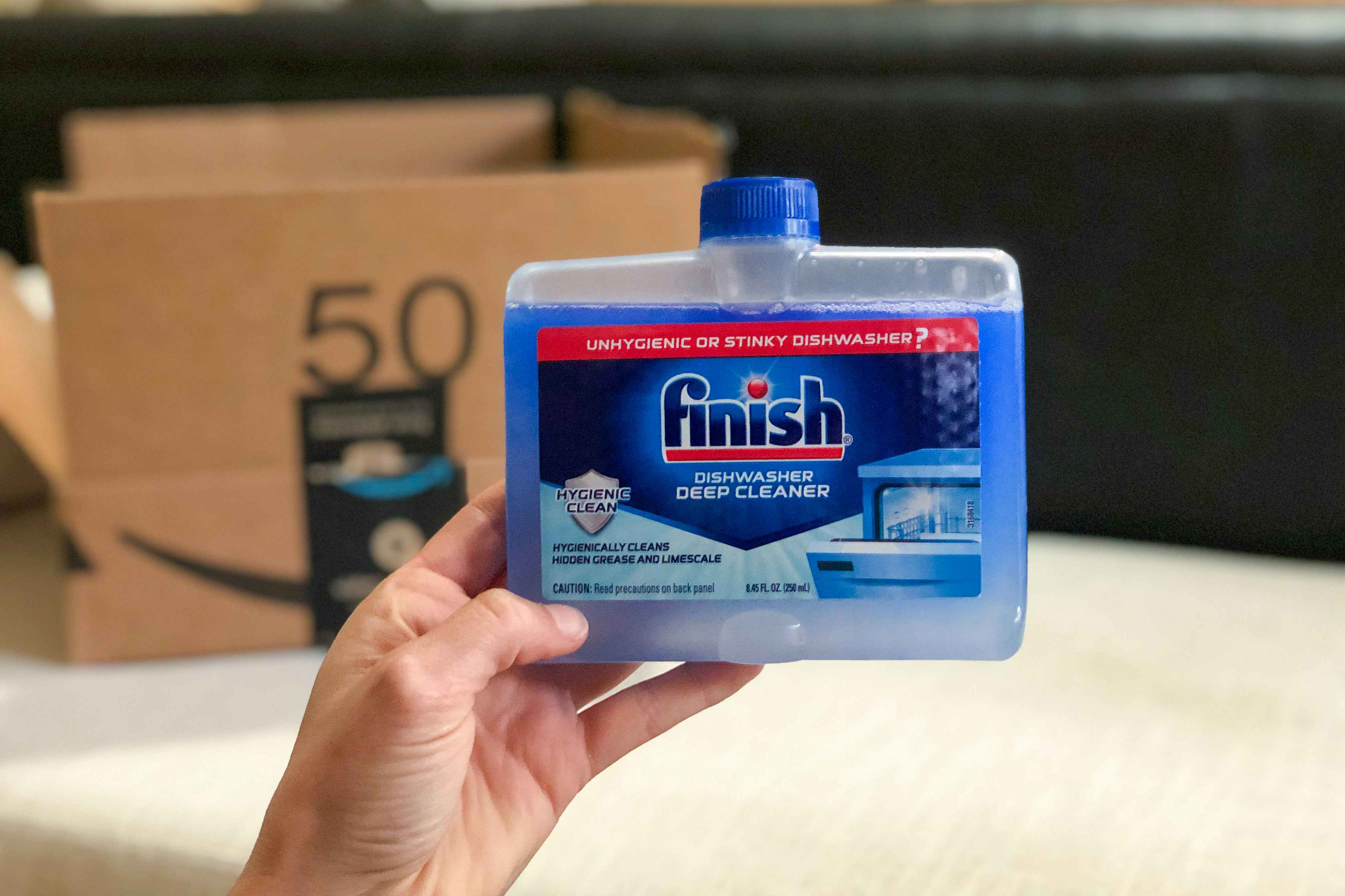 Get a Finish Dishwasher Cleaner for as Low as $1.24 on Amazon