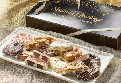 Landies Candies Truffle Stuffed Pretzels