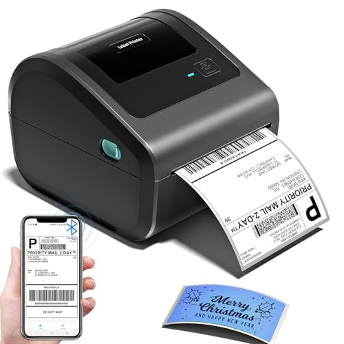 Bluetooth Shipping Label Printer