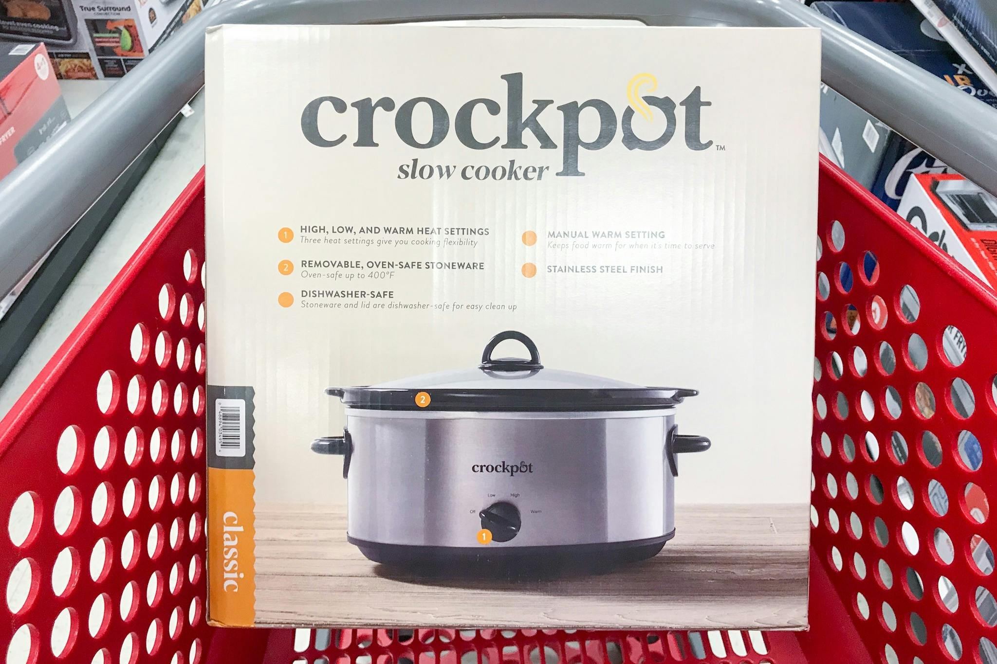 Crockpot 7-Quart Slow Cooker, Only $21.24 at Target - The Krazy Coupon Lady