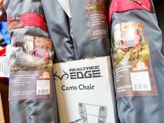 walmart-realtree-camo-camping-chair on shelf