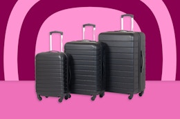 3-Piece Hardside Luggage Set, Only $67 at Walmart (Several Colors) card image