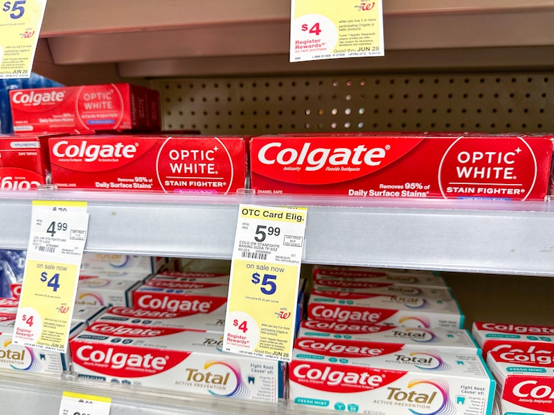 colgate toothpaste walgreens