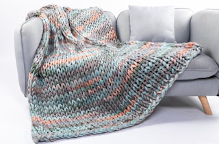 walmart silver one chunky knit throw dusty 2022 1670684676 1670684676