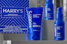 harrys skincare on a display