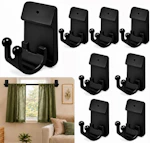 Curtain Rod Brackets 8-Pack