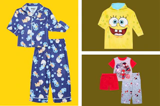 Bluey, Spongebob & Spider-Man Kids/Toddler Pajama Sets