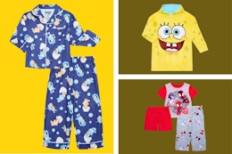 Bluey, Spongebob & Spider-Man Kids/Toddler Pajama Sets