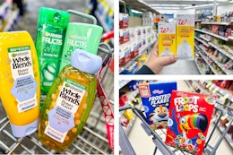 Get Shampoo, Cereal, Trash Bags, and More for $2 or Less at Drugstores card image