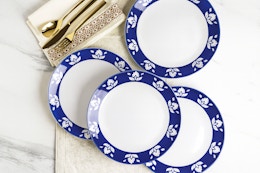 Walmart Sofia Home dinner plate set