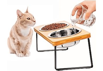 Elevated Cat Bowls