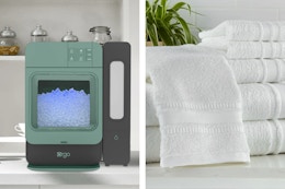 These 10 Walmart Home Deals are No Joke — Nugget Ice Maker, Towels, + More card image