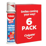 Colgate Kids Toothpaste 6-Pack