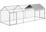 Walk-In Metal Chicken Coop