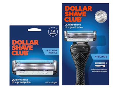 Dollar Shave Club Razor + Refills