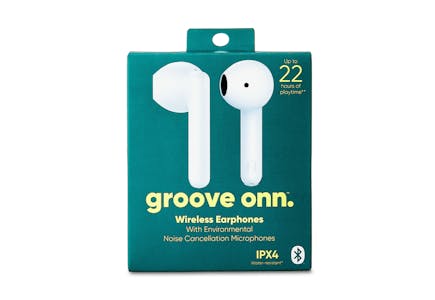 Onn. Bluetooth Wireless Earphones