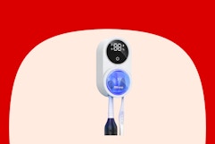 LED Bitvae Toothbrush Cleaner and Holder, $25 on Amazon card image