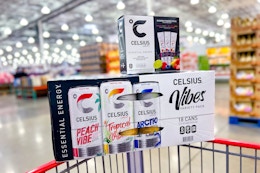 Celsius Energy at Costco: $18 Drink 18-Pack and $17 Powder Stick 30-Pack card image