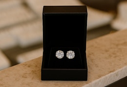 Quarter-Carat Pair of Real Diamond Stud Earrings, Only $43.50 Shipped (Reg. $399.99) card image