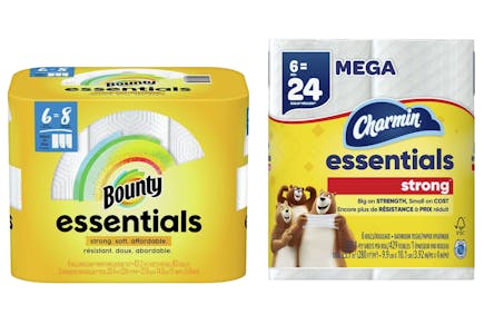 5 Charmin and Bounty Products