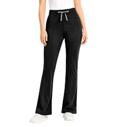 High Waisted Flare Scrub Pants