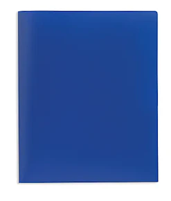 Office Depot 2-Pocket Poly Folder