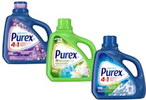 3 Purex Laundry Detergent Bottles