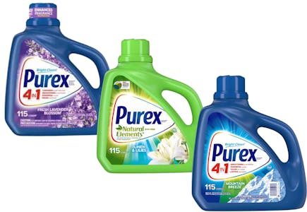3 Purex Laundry Detergents