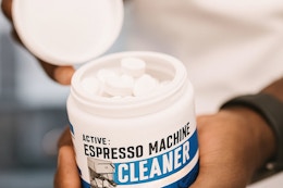 Active Espresso Machine Cleaner 120-Pack, Only $11.95 on Amazon card image
