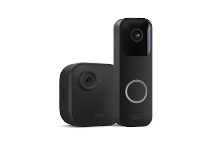 Blink Video Doorbell and Security Camera Bundle