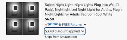 cart lights