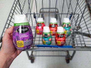 Renuzit Air Freshener Cones in Walmart shopping cart
