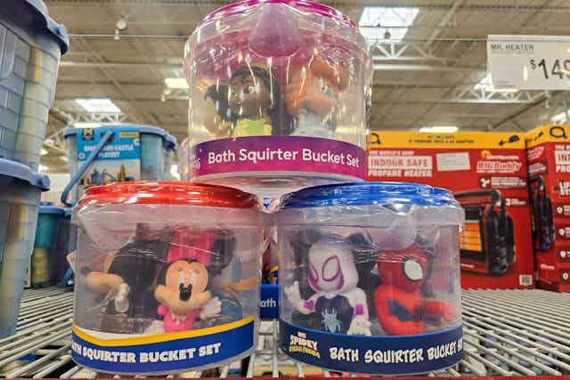 New at Sam's Club: Disney Bath Toy Sets, Only $14.98 card image