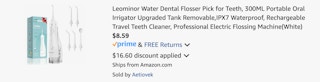 Amazon Water Dental Flosser 2025 2