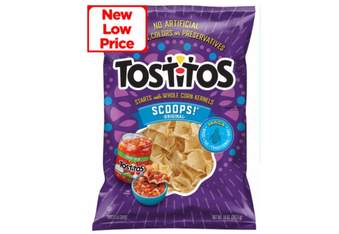 5 Tostitos Chips Bags