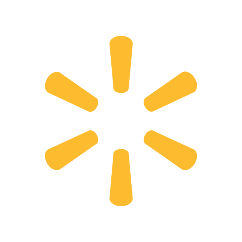 Squircle shaped image of Walmart themed commercial photography