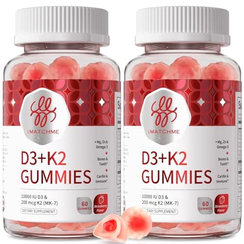 Vitamin D3 K2 Gummies 2-Pack