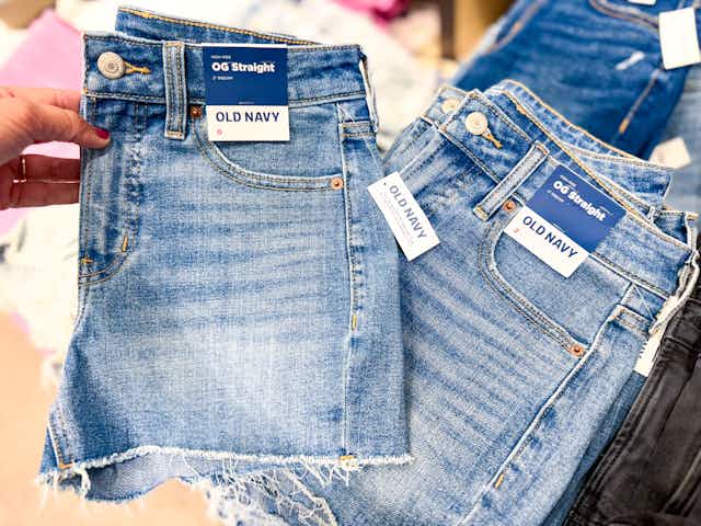 Today Only at Old Navy — Get Denim Shorts for as Low as $10 card image