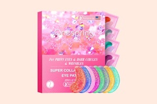 a package of collagen under eye patches