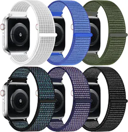 Nylon Watch Bands 6-Pack