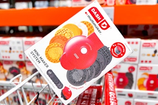 costco Dash Multi Plate Mini Maker with 7 Removable Plates and Storage Case in cart