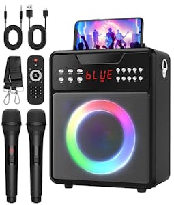 Karaoke Machine w/ 2 Wireless Mics