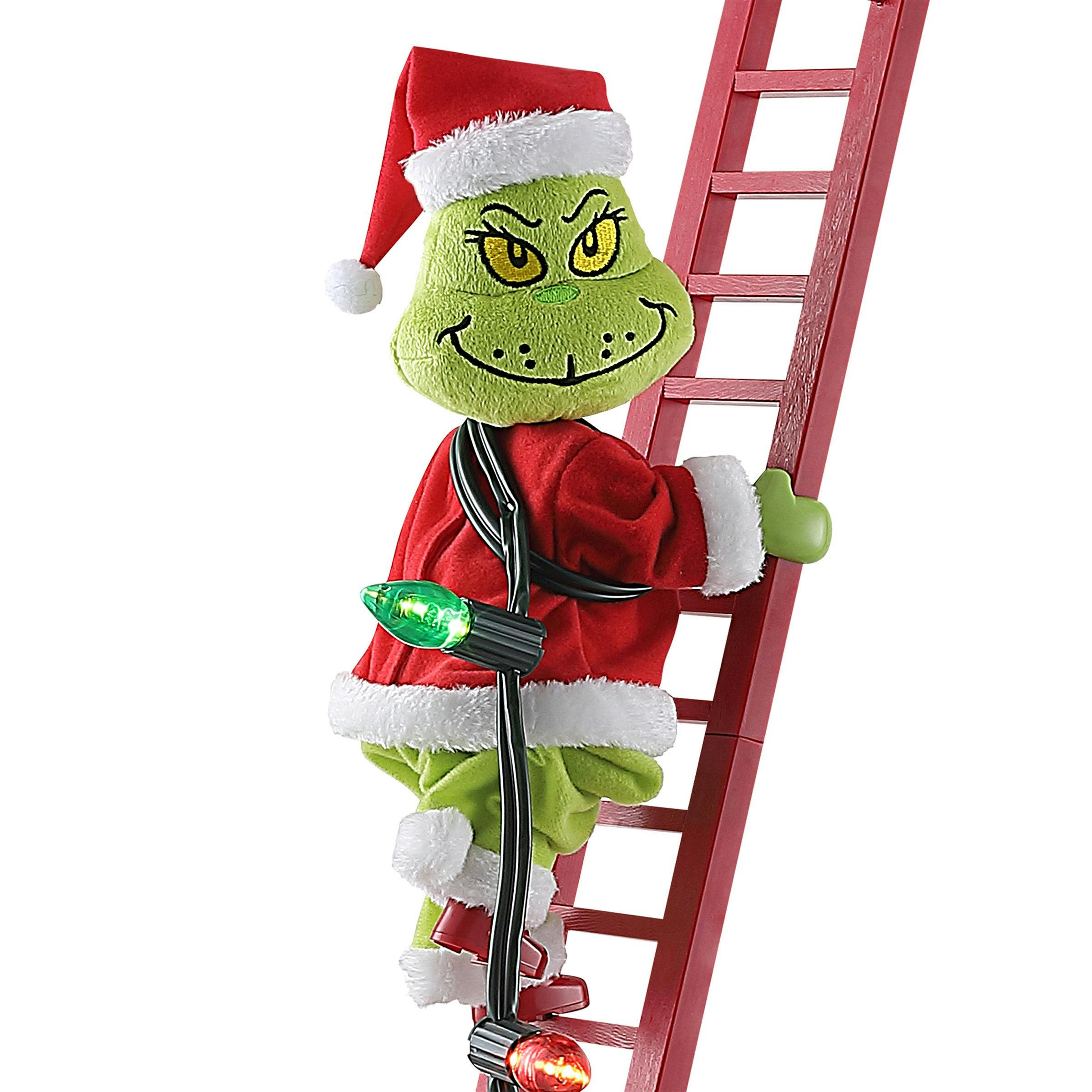 Grinch Animated Ladder Climber